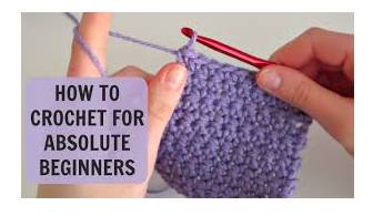 Learn The Basic Crochet Stitches